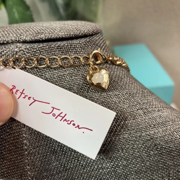Betsey Johnson Rudolph Bling Necklace - Picture 5 of 5